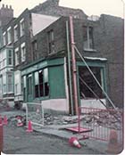 Dane Hill No 22, Hills & Griggs demolition 8th March 1984